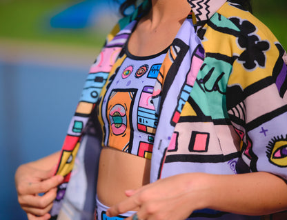Brassière de sport 'Alien'