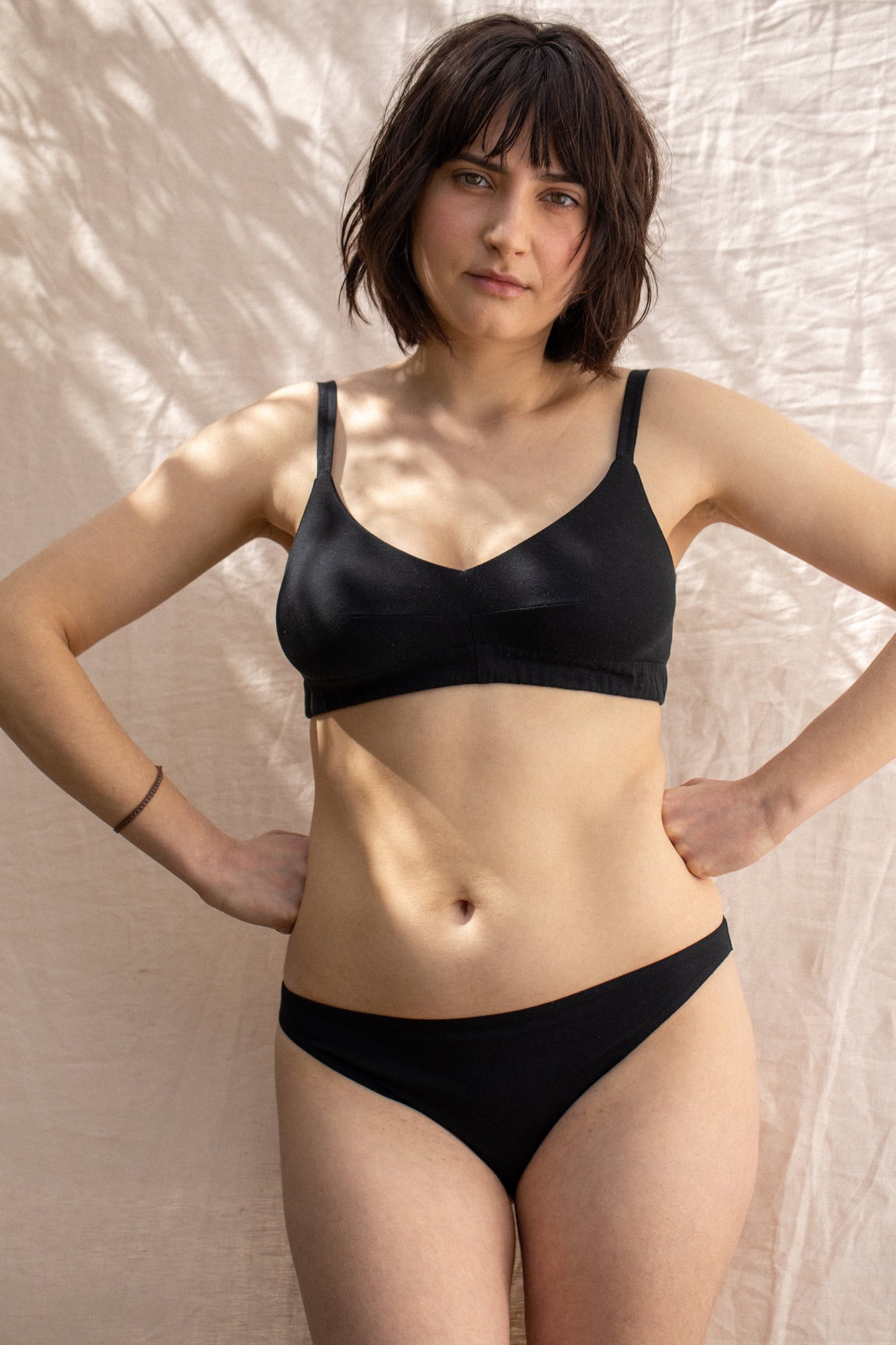 Culotte Mei noire - prévente