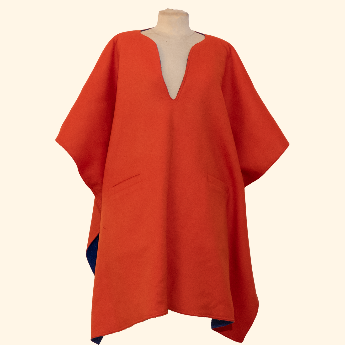 Kuzco Orange Poncho