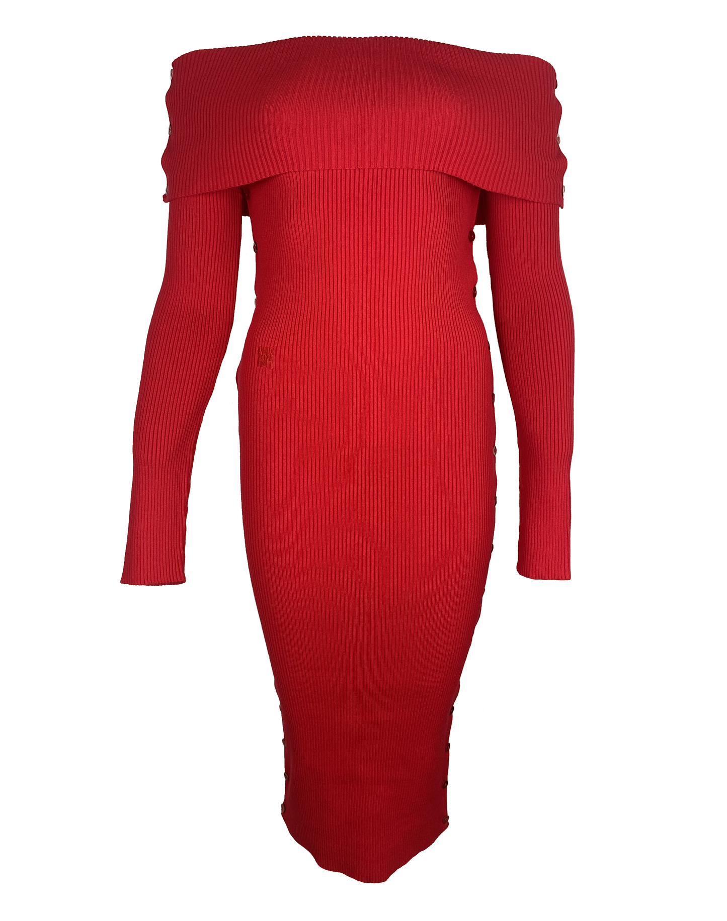 Robe Céphée devant rouge