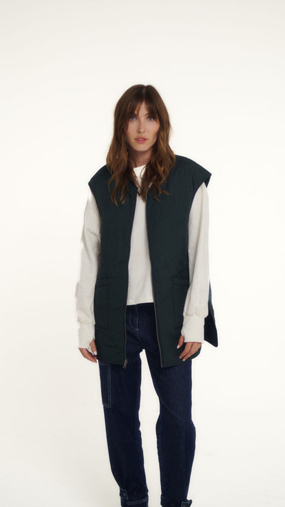 Veste matelassée sans manches MILLA 001.