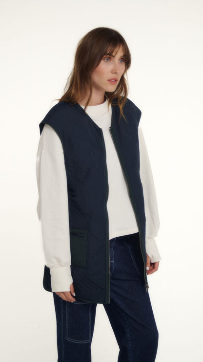 Veste matelassée sans manches MILLA 001.