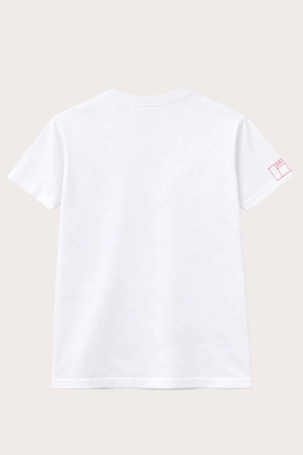 T-shirt Vague Blanc