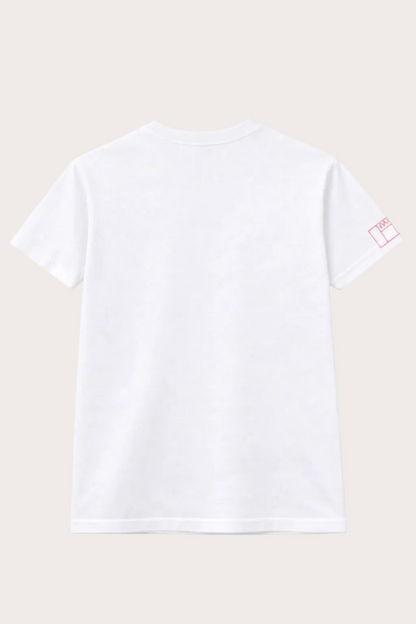 T-shirt Vague Blanc