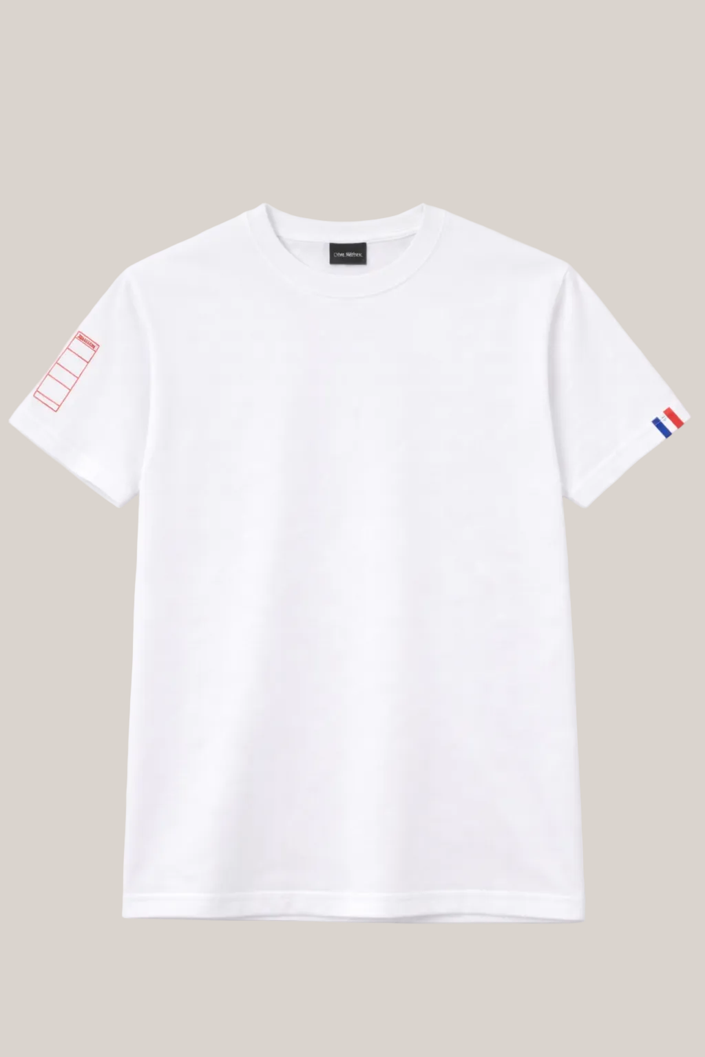 T-shirt Vague Blanc