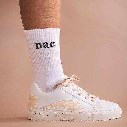 Animal Friendly Sock White