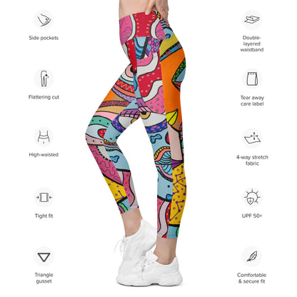 Leggings 'Mooning' ♻️