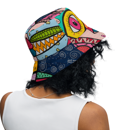 Reversible Bucket Hat 'Mooning x Inner Outter'
