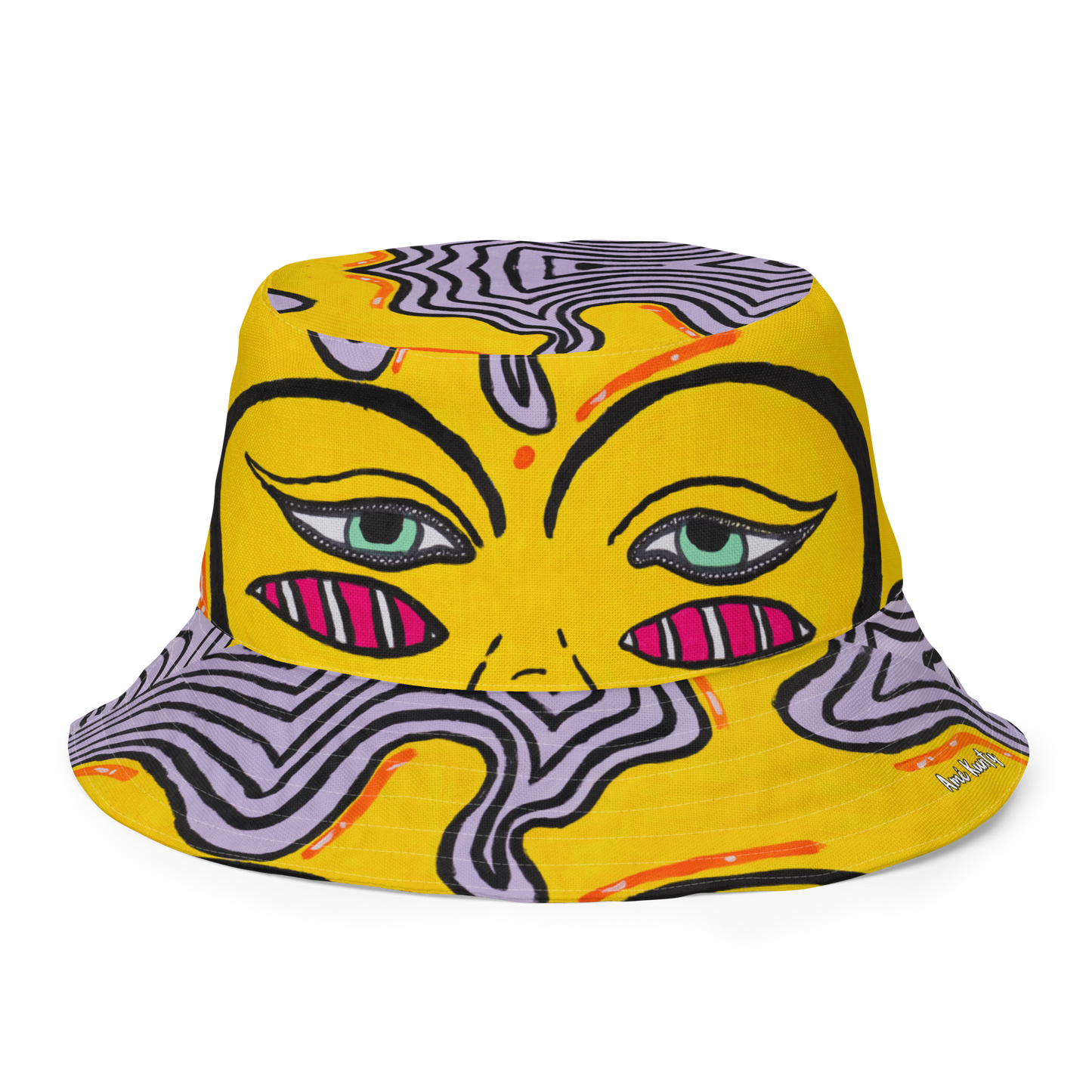 Reversible Bucket Hat 'Alien x Hanuman'