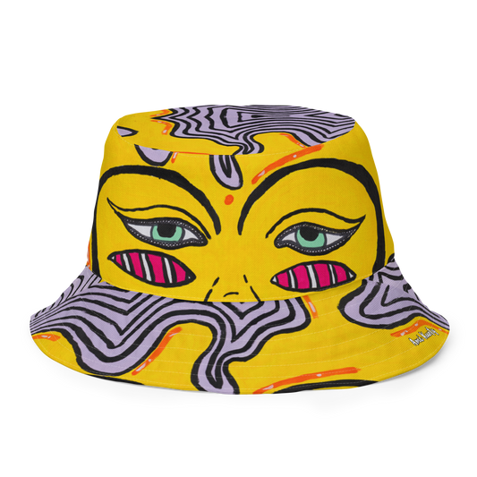 Reversible Bucket Hat 'Alien x Hanuman'