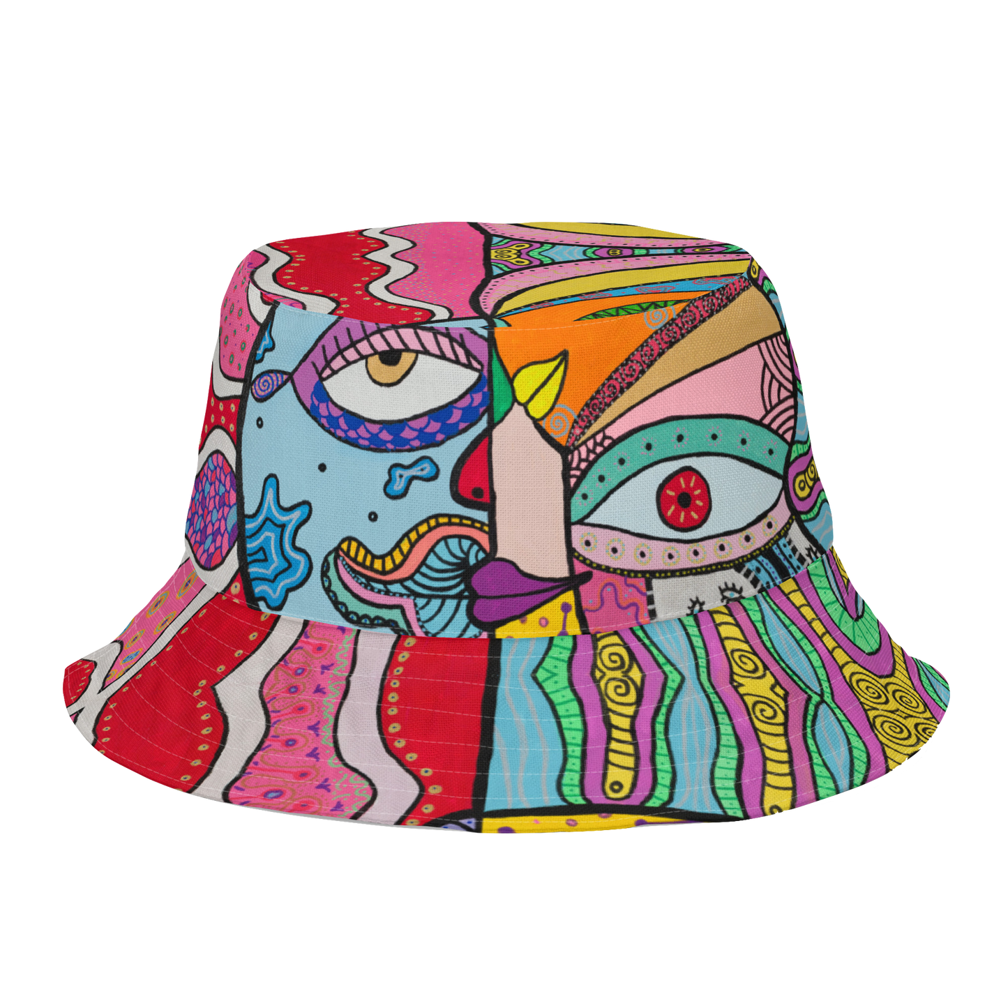 Reversible Bucket Hat 'Mooning'