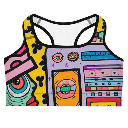 Brassière de sport 'Alien'