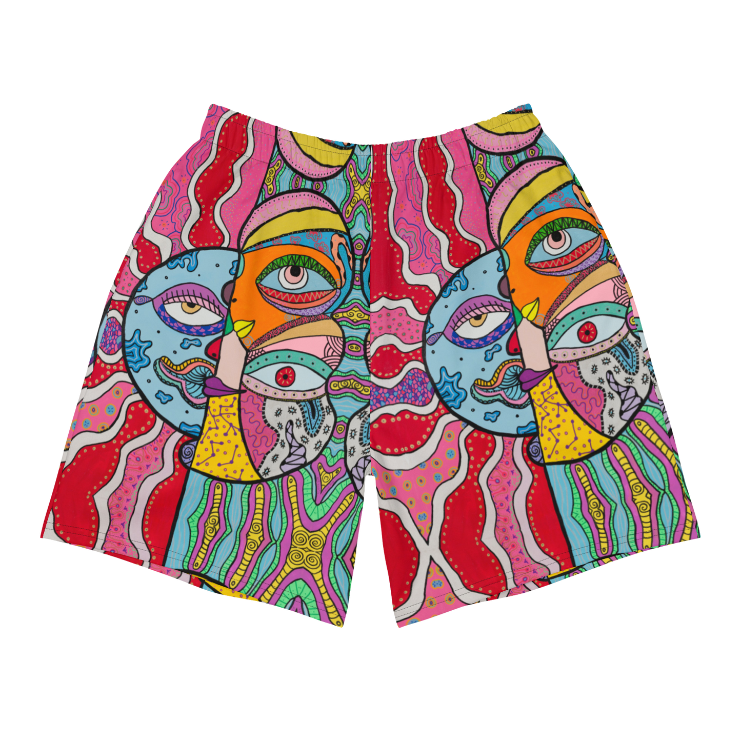 Unisex Swim Shorts 'Mooning' ♻️