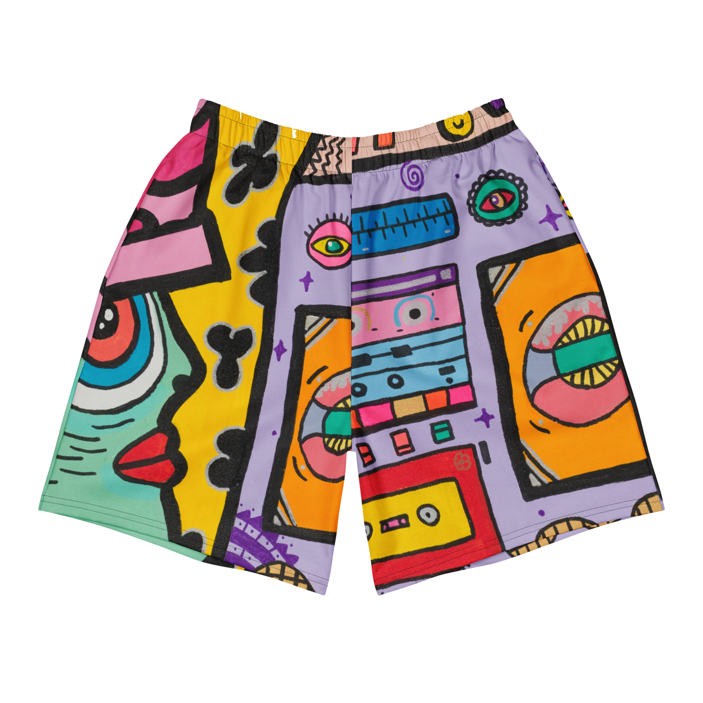 Unisex Swim Shorts 'Alien' ♻️