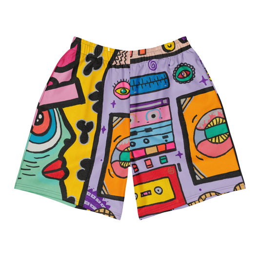 Unisex Swim Shorts 'Alien' ♻️