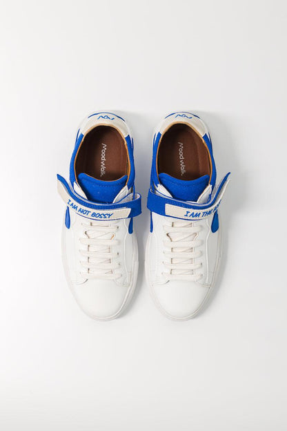 Baskets personnalisées à scratch Master Mind cobalt