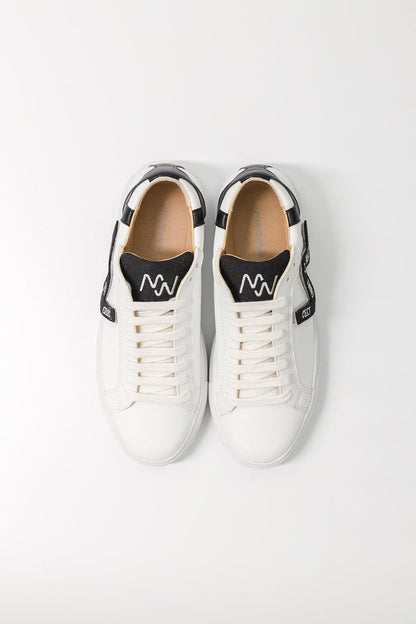 Sneakers customisées vegan noires Wild Walker Mood Walk