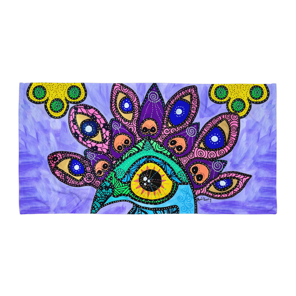 Towel 'Peacock'