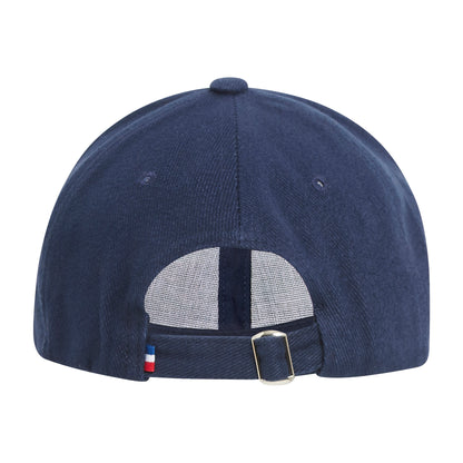 Navy Blue Cap – Organic Cotton, Made in France