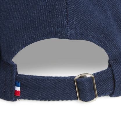 Navy Blue Cap – Organic Cotton, Made in France