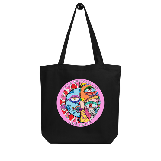 Organic Cotton Tote Bag 'Mooning'