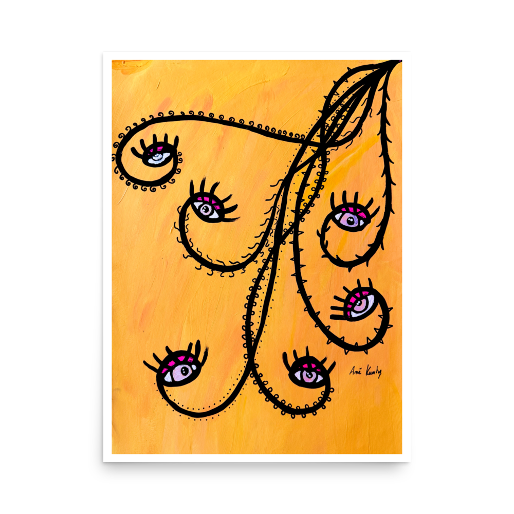 Poster Art Print "Hercules Eyes"