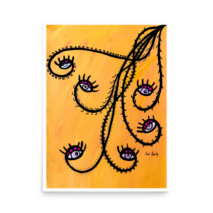 Poster Art Print "Hercules Eyes"