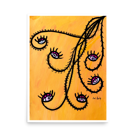 Poster Art Print "Hercules Eyes"