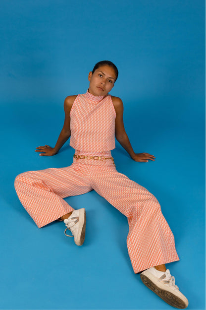 Crop top Suzette - Pastel