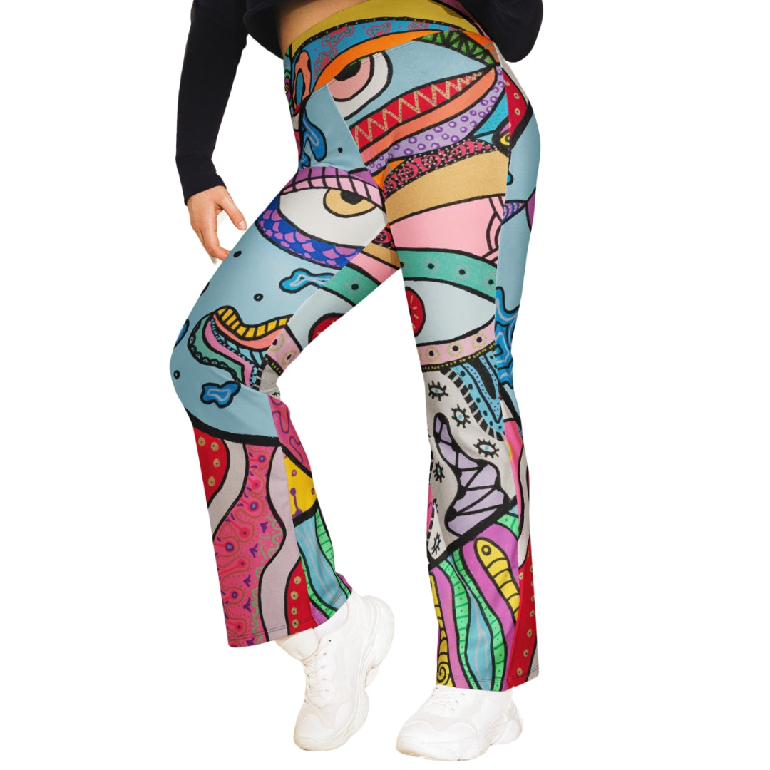 Flare Leggings 'Mooning' ♻️