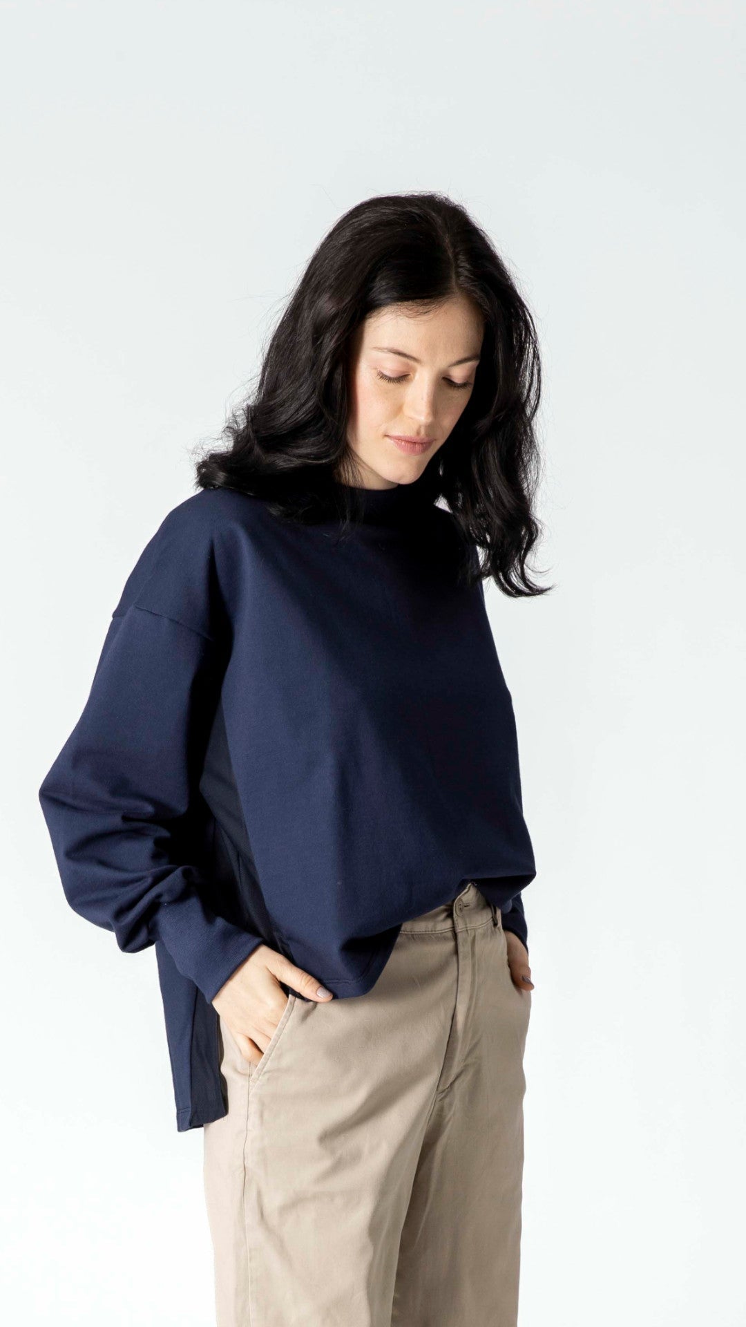 Sweat molleton respirant MAËLLE 001.