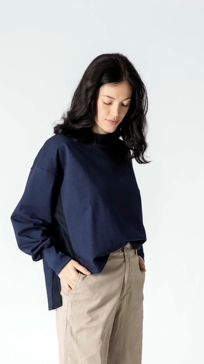 Sweat molleton respirant MAËLLE 001.