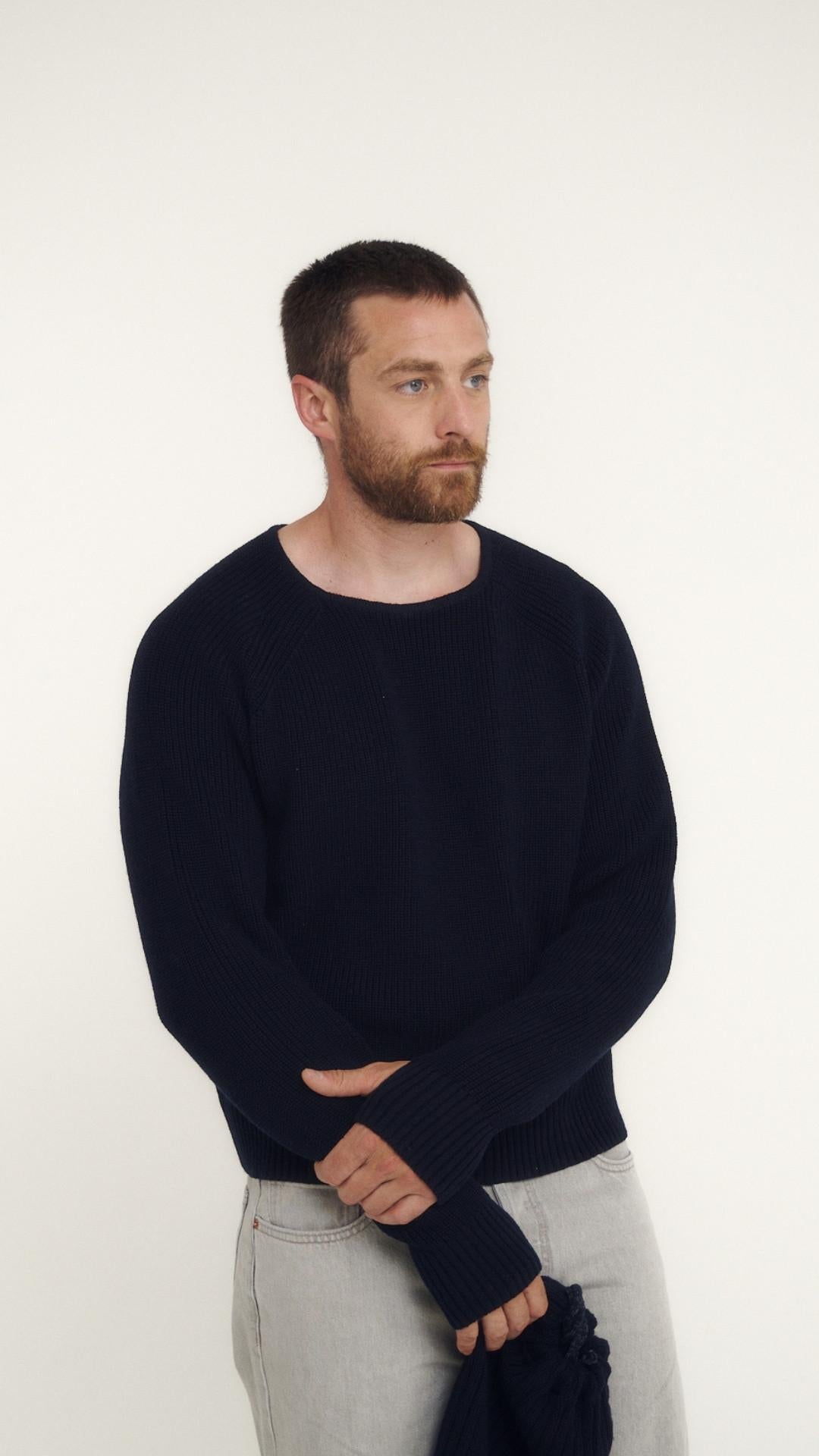 Pull en laine merinos fabrique en france