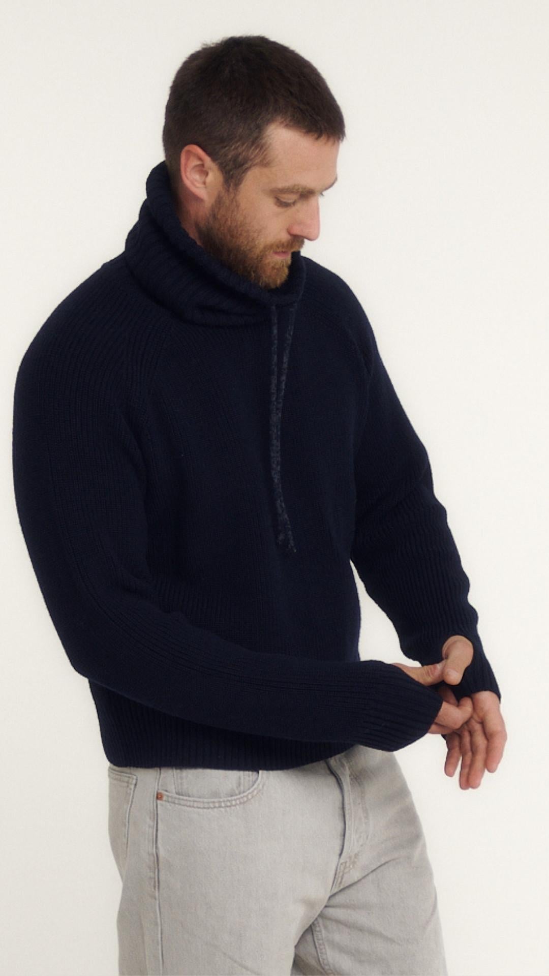 Pull en laine merinos fabrique en france