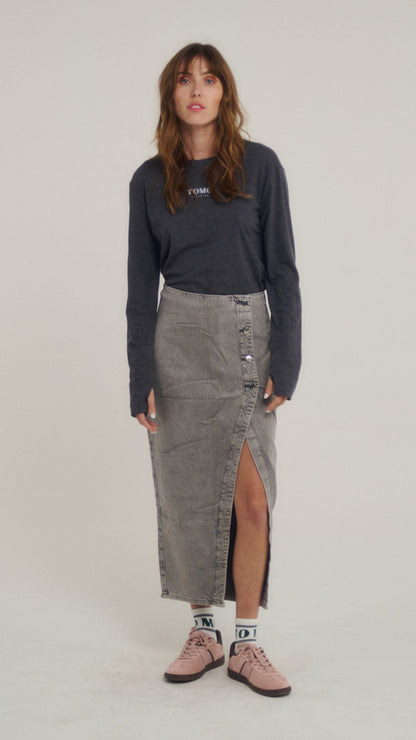 T-shirt manches longues laine YOAN 001.