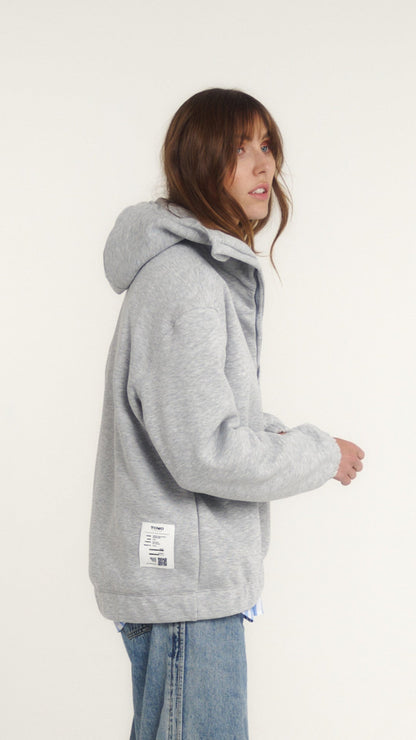 Sweat à cagoule molleton ANDREA 001.