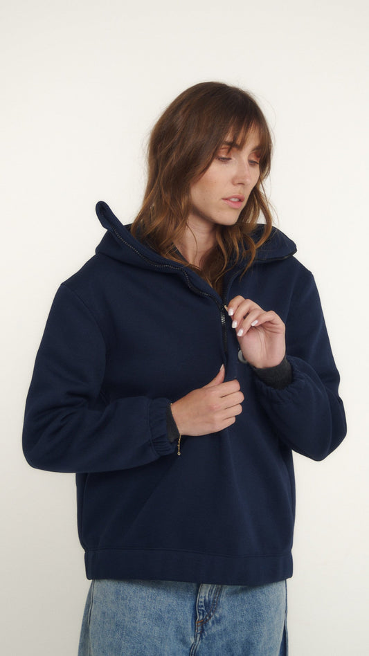 Sweat à cagoule molleton ANDREA 001.