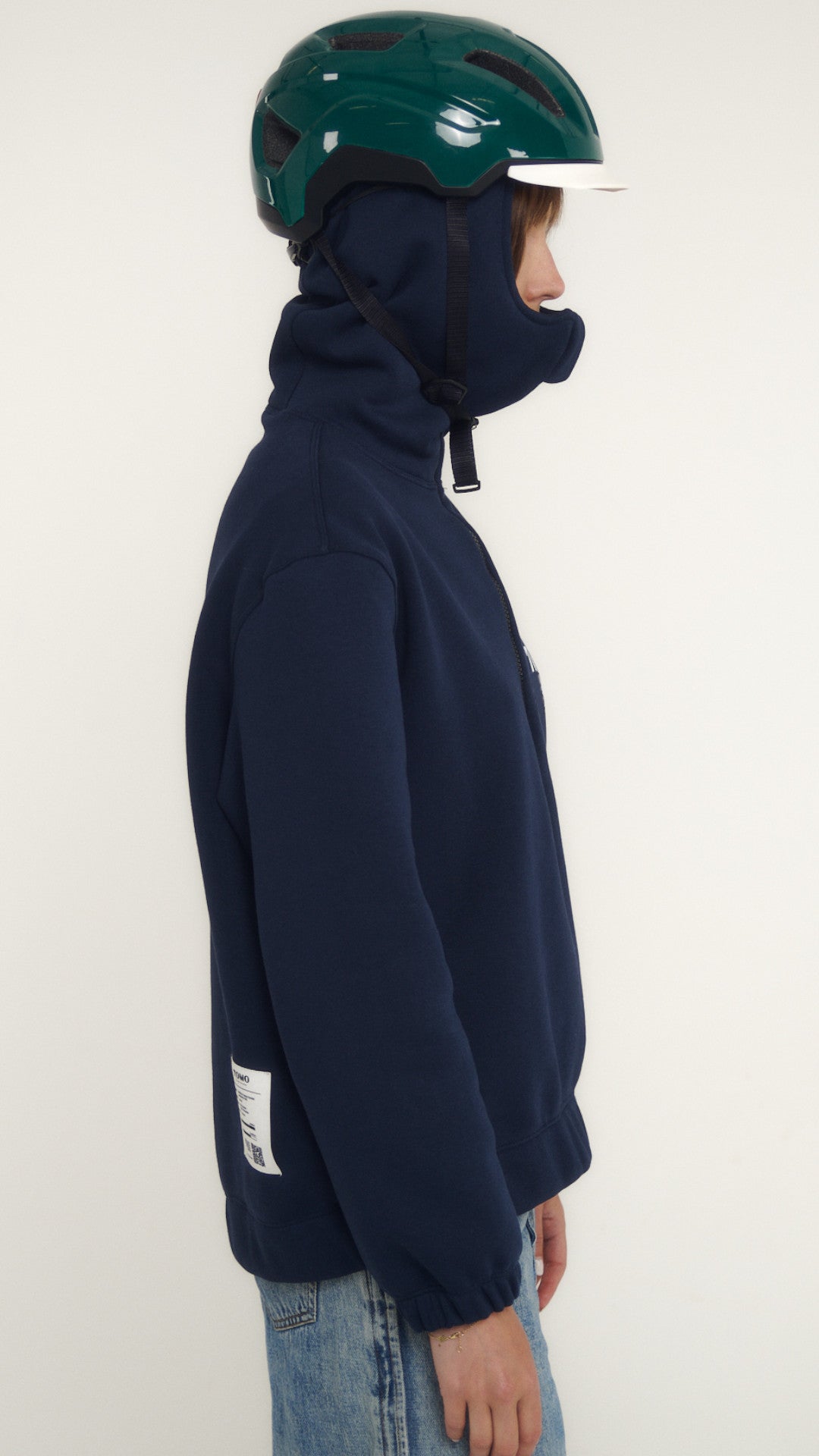 Sweat à cagoule molleton ANDREA 001.