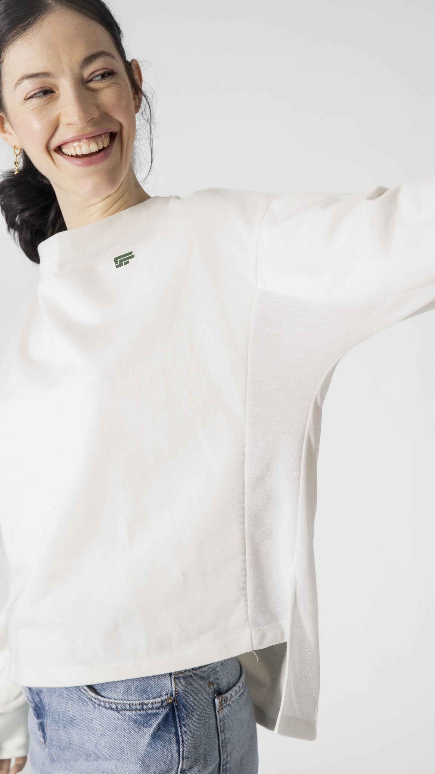 Sweat molleton respirant MAËLLE 001.