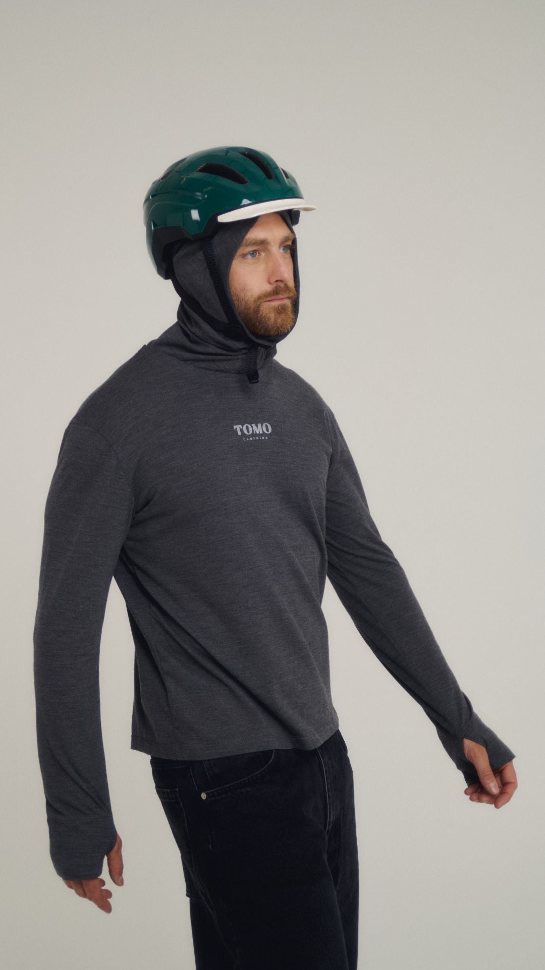 T-shirt manches longues laine YOAN 001.