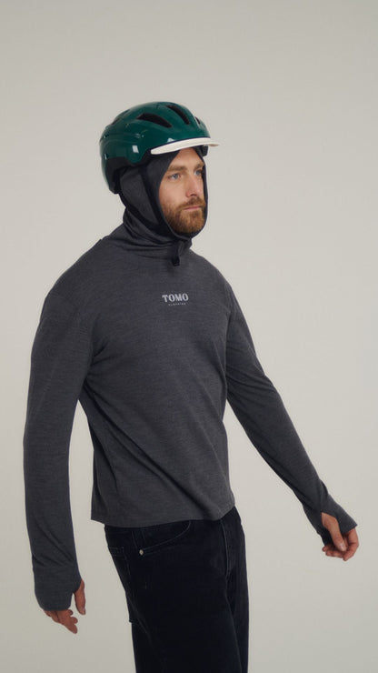 T-shirt manches longues laine YOAN 001.