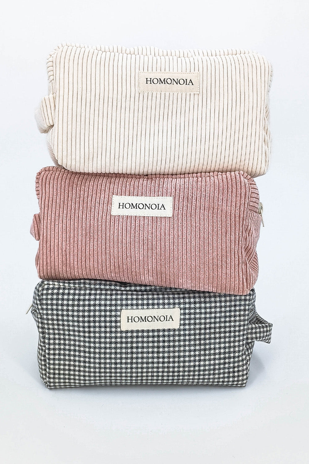 Rosa corduroy pink toiletry bag