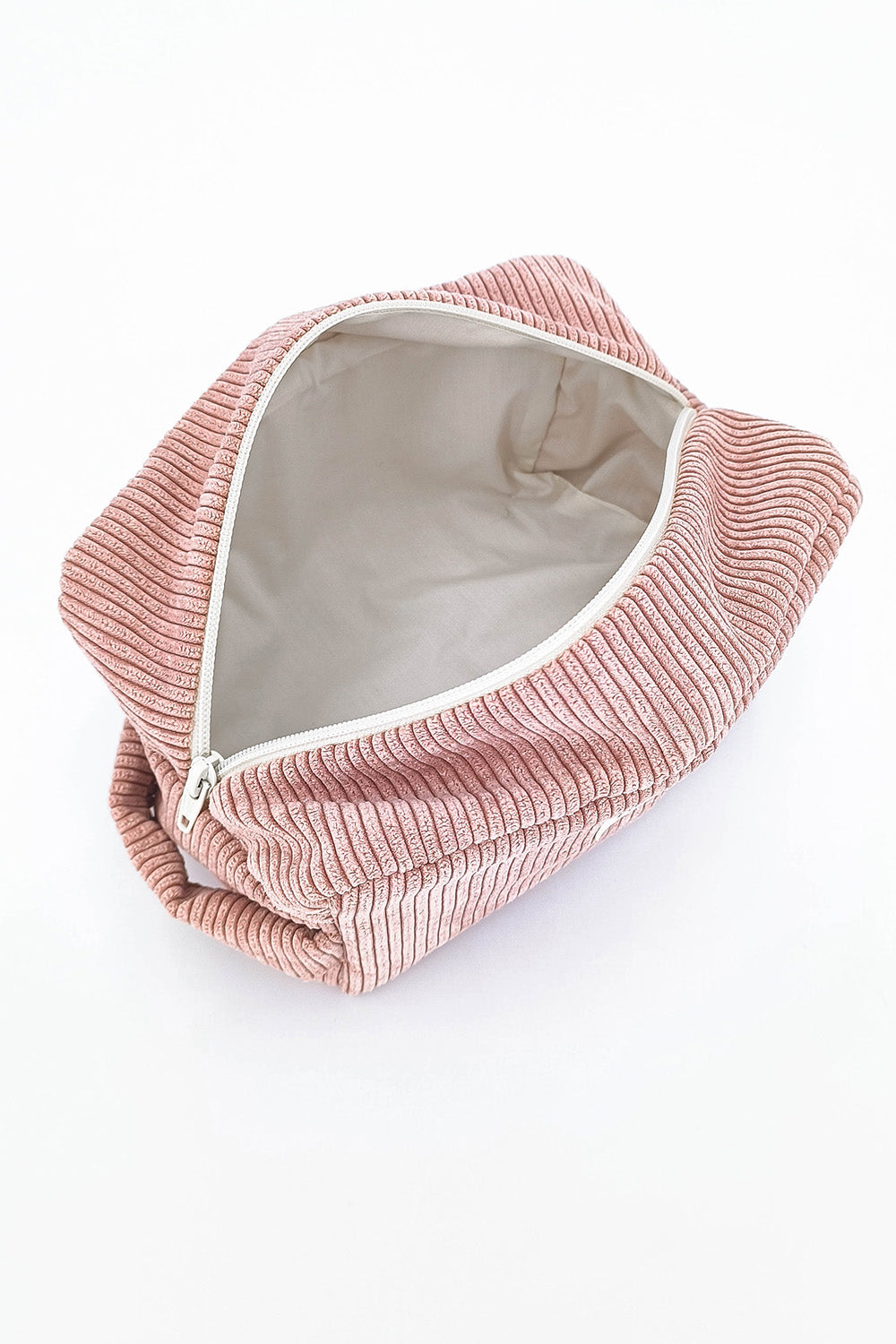 Rosa corduroy pink toiletry bag