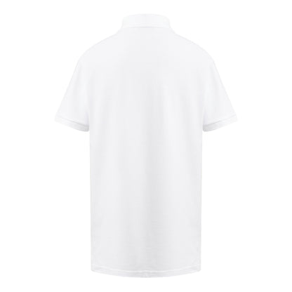 White Organic Cotton Polo – Made in France