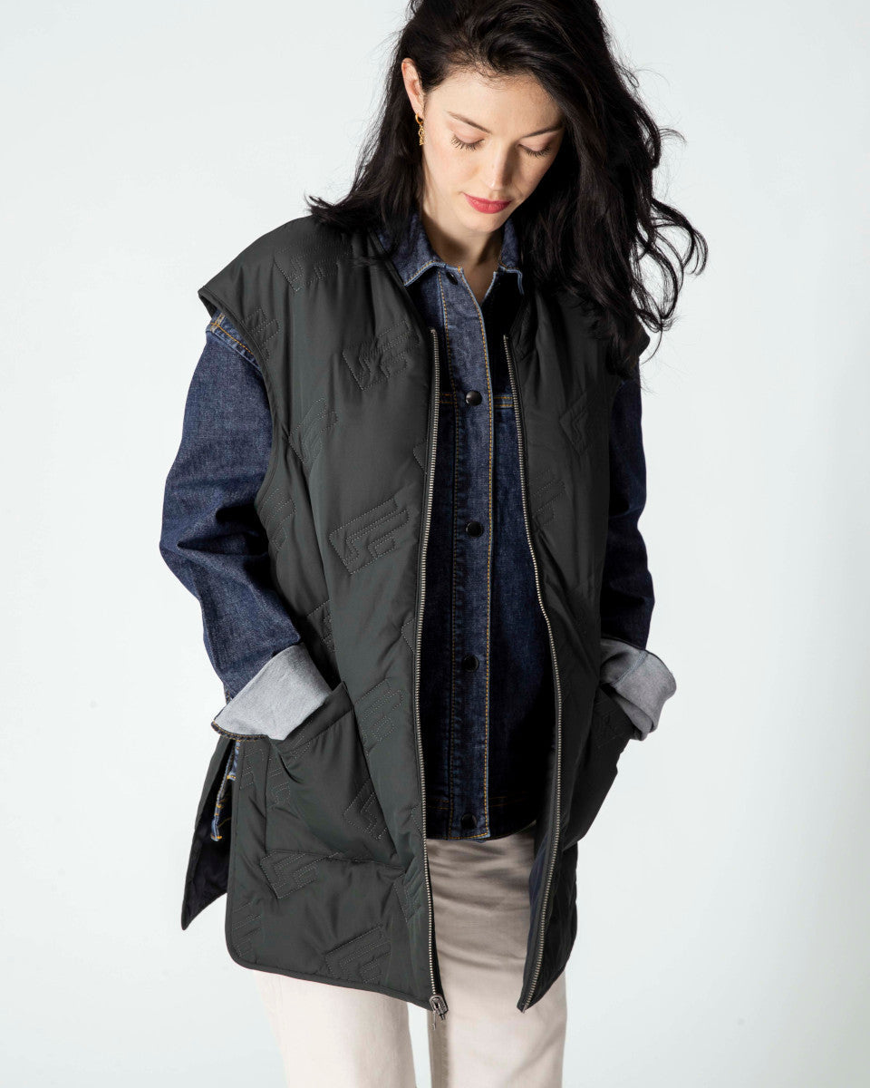 Veste matelassée sans manches MILLA 001.