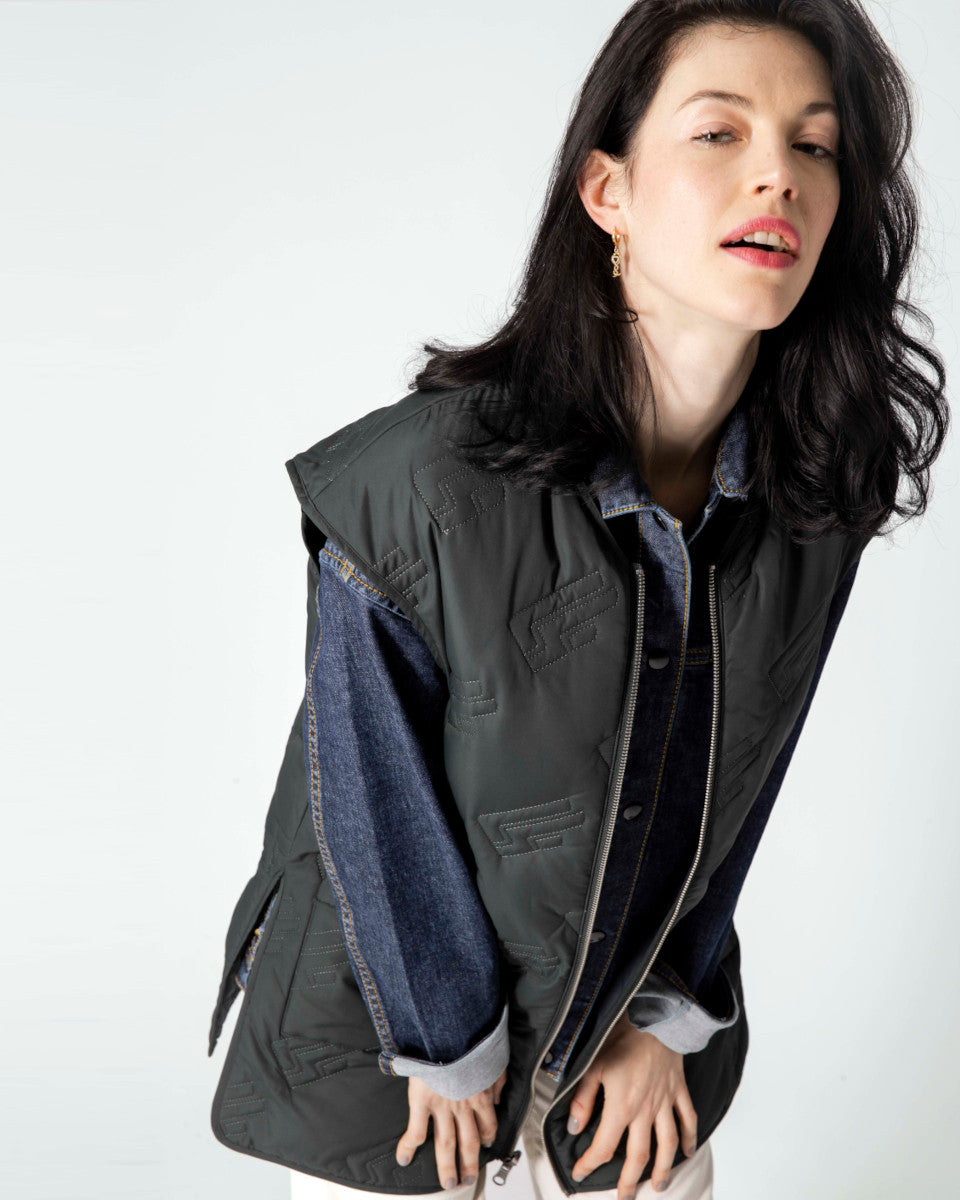 Veste matelassée sans manches MILLA 001.