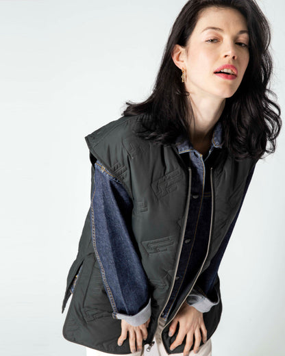 Veste matelassée sans manches MILLA 001.