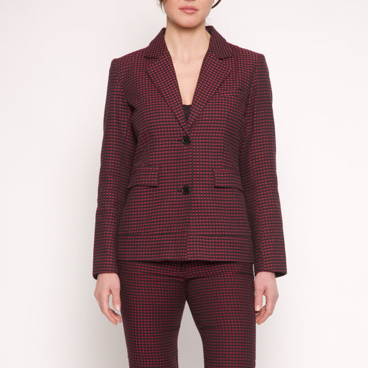 Veste Tailleur Burgundy