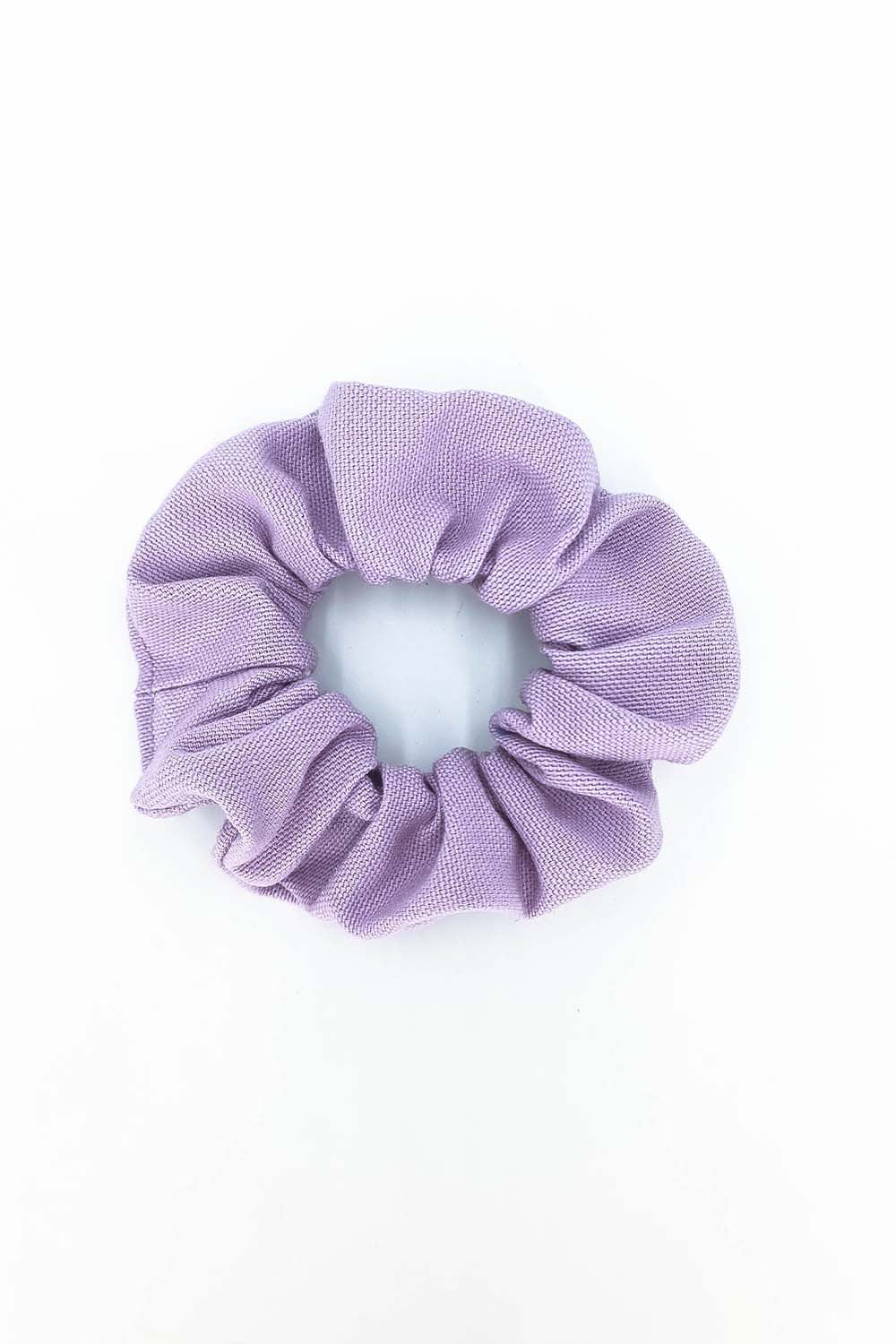 Lilac scrunchie