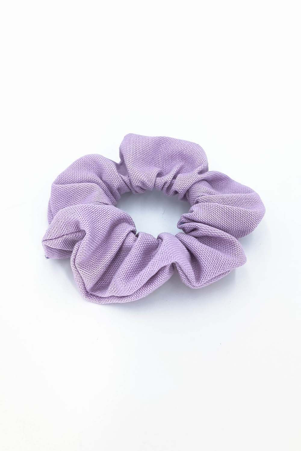 Lilac scrunchie